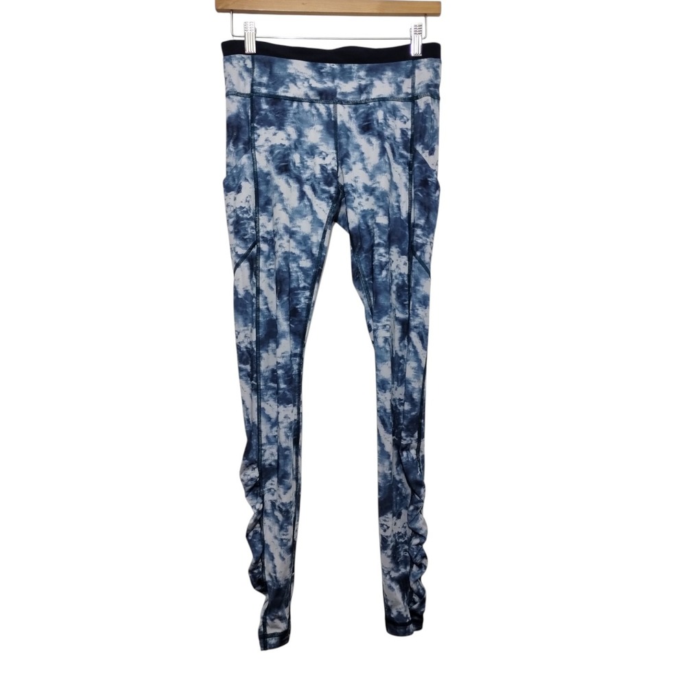 Lululemon Speed Tight III Luxtreme‎ Womens 6 Sea Side Silver Fox Alberta Lake